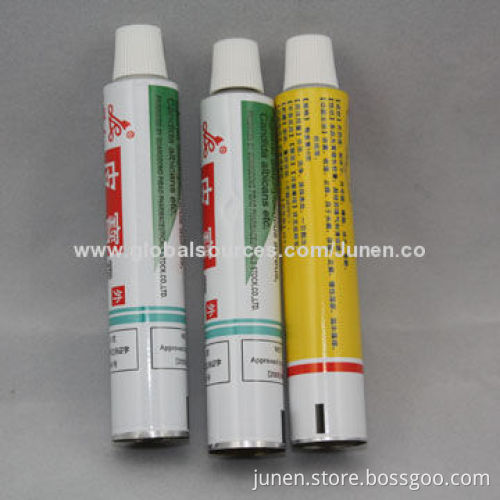 Ointment tube with beautiful printing and corrosion resistance